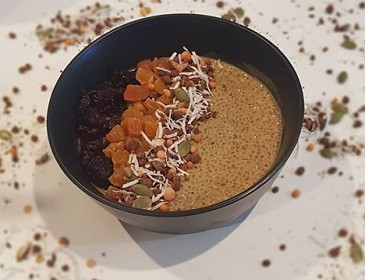 Hemp Protein and Chia Pudding